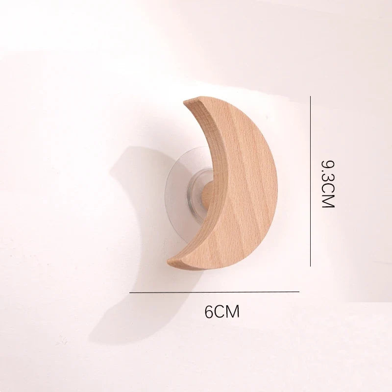 Wooden Animal Hook | Cute Wall Mounted Coat and Key Holder