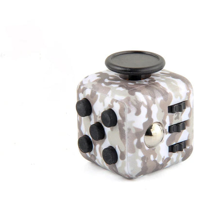 Fidget Dice Stress Relief Toy | Anxiety Relief Fingertip Decompression Cube