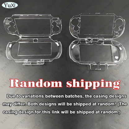 Clear Crystal Protective Case for PS Vita 1000 | Transparent Hard Shell with PET Film