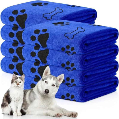 Quick-Drying Microfiber Dog Towel – Super Absorbent