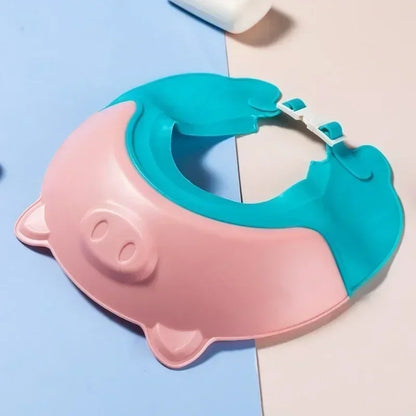 Baby Shower Cap with Adjustable Eye Protection | Waterproof Bath Shampoo Visor for Kids 0-6 Years