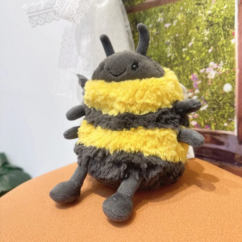 Adorable Bee Spring Plush Toy for Kids Super Soft, Cuddly, and Cute Elephant , Perfect Soothing Plush Toy Gift