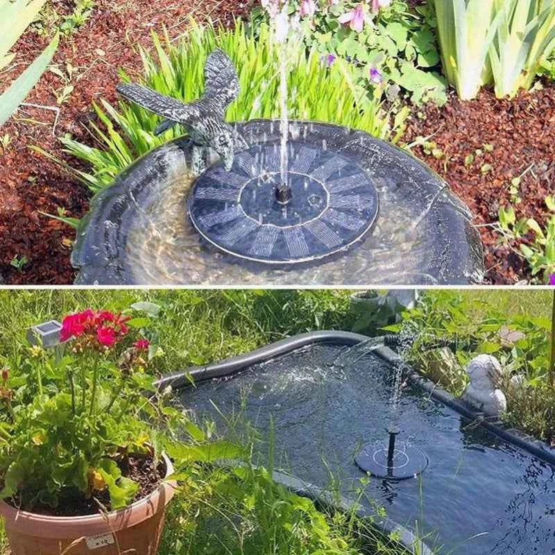 Solar Fountain Pump for Outdoor Pools, Ponds & Gardens – Summer Use