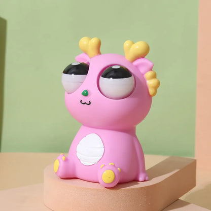Silly Eyeball Pop Squeeze Toys | Stress Relief Animal Gifts for Kids and Adults