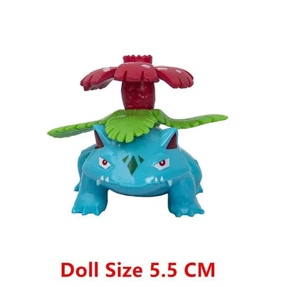 Pokemon 4-13Cm New Cartoons Movie Anime Figure Pikachu Mewtwo Charmander Blastoise Gurado Pet Action Model Toy Gifts