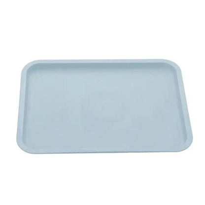 Rectangular Plastic Pallet Tray | Nordic Multi-Color Serving Tray for Food, Bread, Fruit, and Dessert