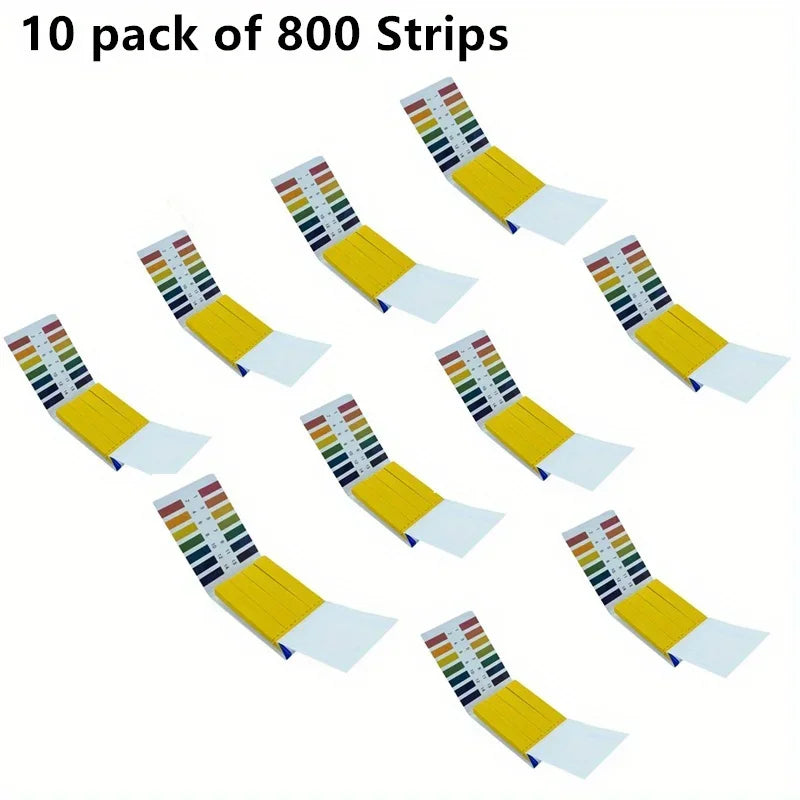 pH Test Strips 1-14 | Professional Litmus Paper for Water, Soil, and Cosmetics