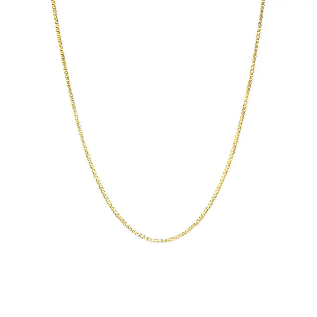 Stainless Steel Box Chain Necklace for Women | Hip Hop Fashion Jewelry Gift