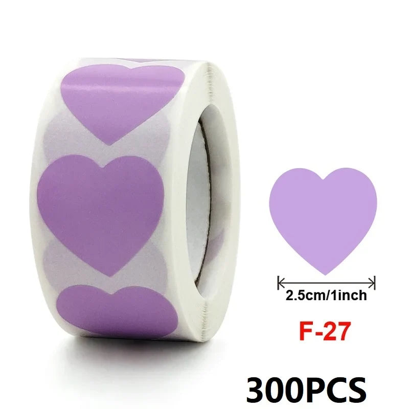 Thank You Stickers for Packaging | Heart Shaped Merci Stickers Bulk