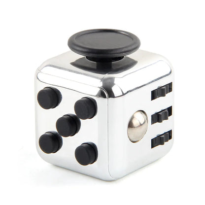 Fidget Dice Stress Relief Toy | Anxiety Relief Fingertip Decompression Cube