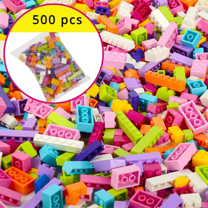 DIY creative building blocks big set City classic building blocks assemble boys and girls birthday gift children's educational t