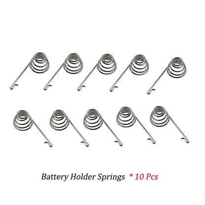 Trigger Button Springs Replacement Kit Xbox 360 | 2/6/10 Pack Silver Springs for LT RT Battery Connector