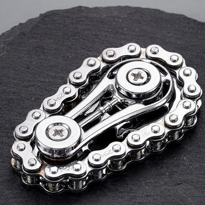 Metal Sprockets Flywheel Fingertip Gyro Fidget Spinner | Antistress Anxiety EDC Fidget Toy