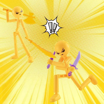 Multi-jointed Stickman Action Figure | 3D Printing Mannequin Toy