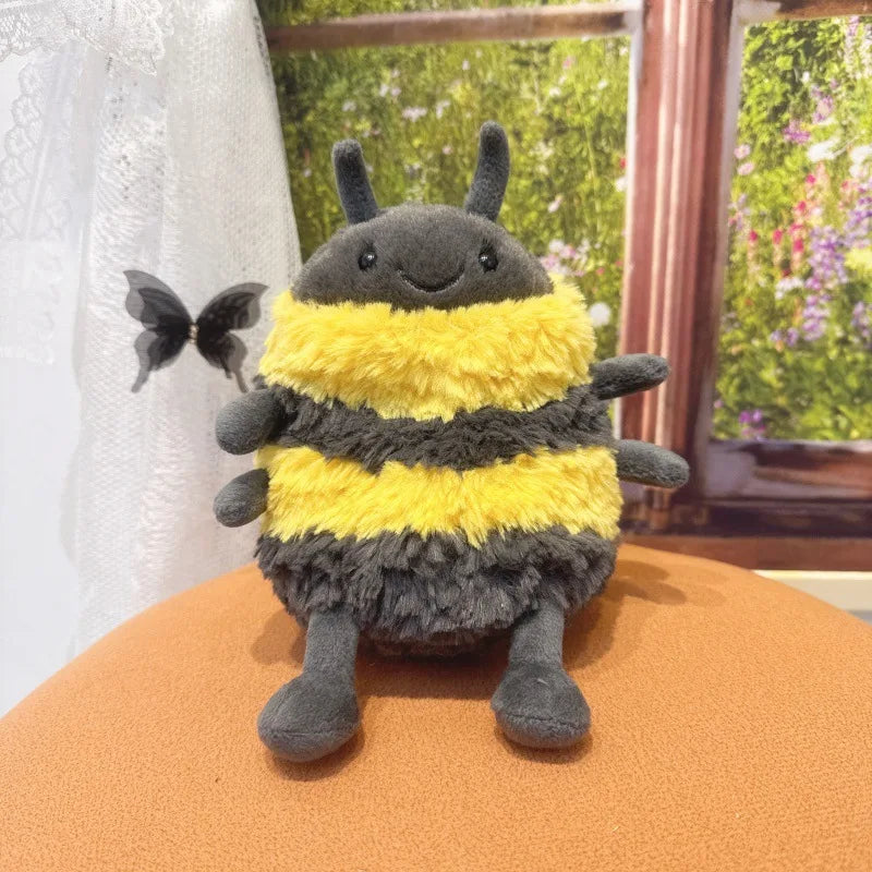 Adorable Bee Spring Plush Toy for Kids Super Soft, Cuddly, and Cute Elephant , Perfect Soothing Plush Toy Gift