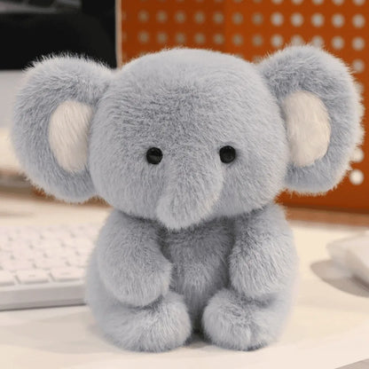 Cute 16cm Plush Companion Doll Capybara Elephant Stuffed Animal Pillow Plush Bear Animal Plush Toy Sleeping Gift