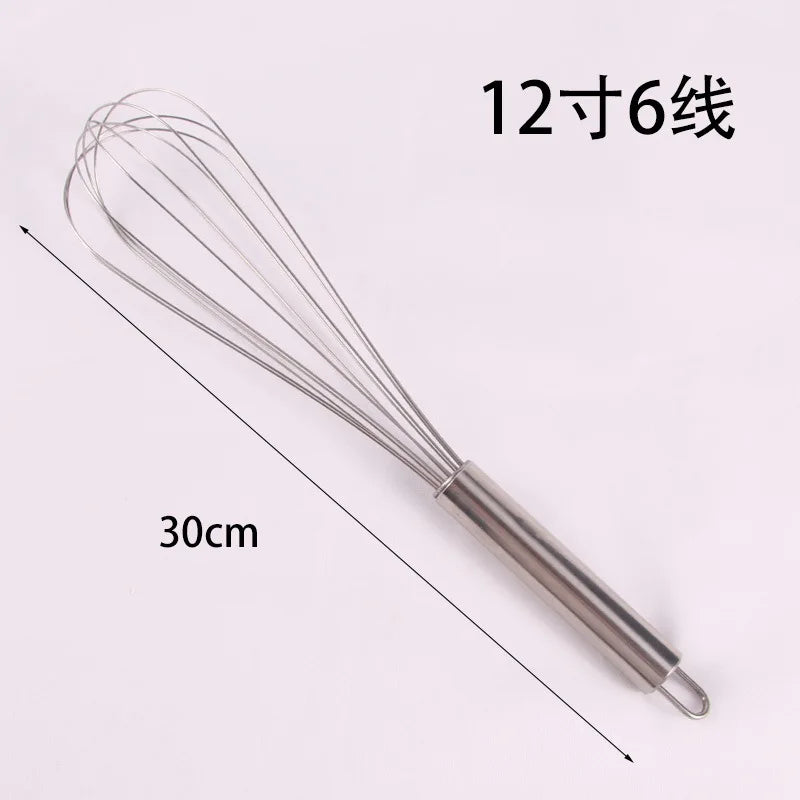 Stainless Steel Semi-Automatic Egg Beater | Hand Push Cream Blender for Kitchen Baking