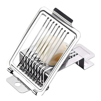Stainless Steel Egg Slicer | Multi-Functional Kitchen Tool