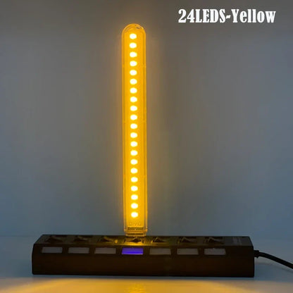 DC5V 24LED USB Night Light | 7 Color Atmosphere Lamp for Live Streaming