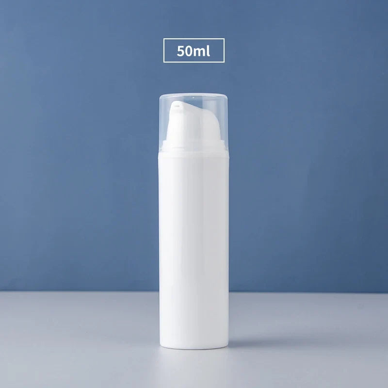 15/30/50ml Empty Airless Pump Bottles | Mini Lotion Vacuum Cosmetic Containers for Travel