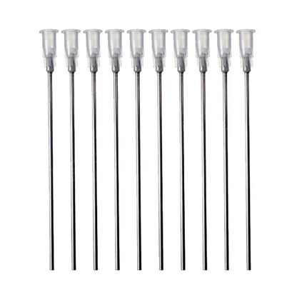10Pcs Liquid Dispenser Syringe Blunt Needle Tips | Stainless Steel Glue Dispensing