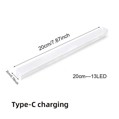 Wireless Rechargeable LED Night Lights Motion Sensor Lights Closet Kitchen Night Lights Bedroom Sensor Light Cabinet Stair Light