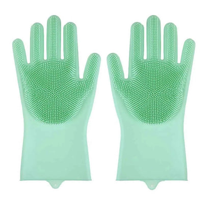 Premium Silicone Bathing Gloves for Dogs and Cats