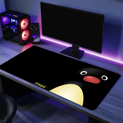 Mousepads Penguin Pingu Mat Non-slip Lockedge Office Student Gaming Thickened Large Writing Pad Cushion Mouse Pad