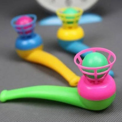 Blow Pipe and Balls Outdoor Party Game Set | Fun Blowing Toys for Kids