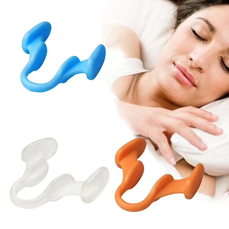 Snoring Relief Nose Clip | Silicone Nasal Dilator for Better Breathing