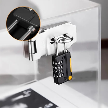 4 Digit Combination Padlock | Keyless Travel Luggage Lock