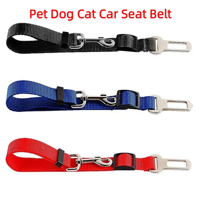 Adjustable Nylon Dog Car Seat Belt Safety Strap