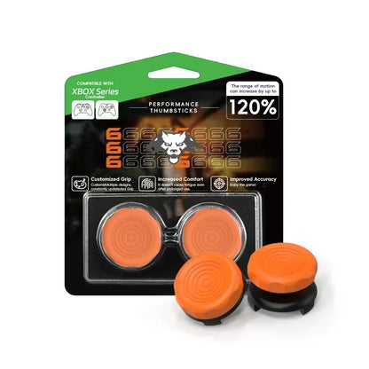 DATA FROG 2PCS High-Rise Analog Stick Cap for PS4 PS5 Xbox One Controller | FPS Precision Thumb Grip Joystick Cover