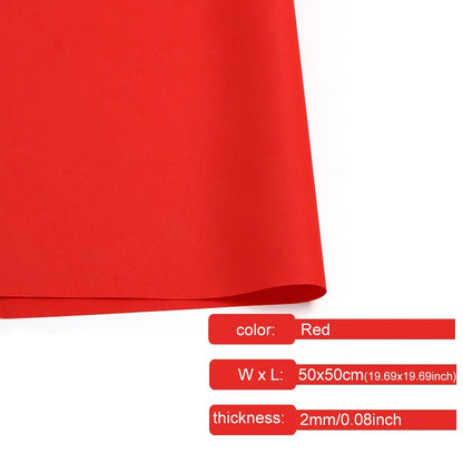 Colorful EVA Foam Sheets 2mm | 50x50cm Craft Foam Paper for DIY Projects