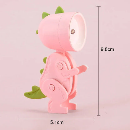 Mini Dinosaur Night Light | Battery-Powered LED Lamp for Kids