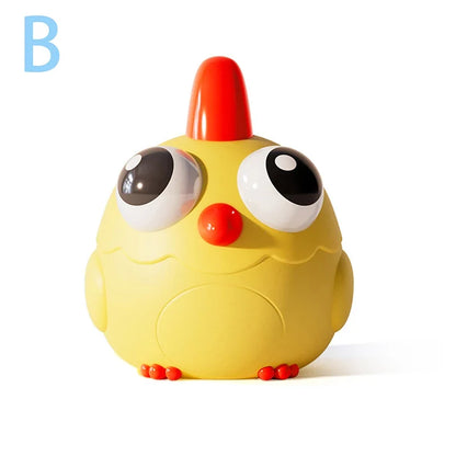 Pop Eye Squeeze Cartoon Animal Sensory Toy | Stress Relief Fidget Gift