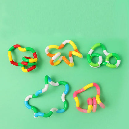 Twist Music Puzzle Toys | Fun Deformation Rope Knot Stress Relief for Kids and Adults