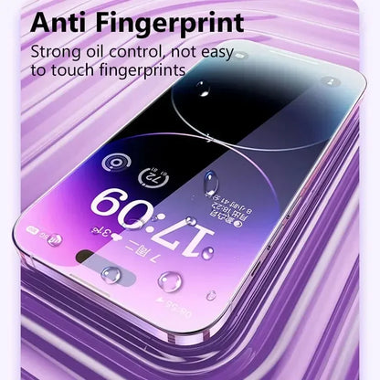 5Pcs HD Tempered Glass Screen Protector For iPhone 11 12 13 14 15 16 17 Pro Max 14 15 16 Plus 16 Air Glass Anti-Scratch Film