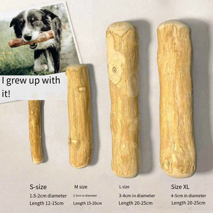 Coffee Wooden Dog Chews: A Natural Chew Toy