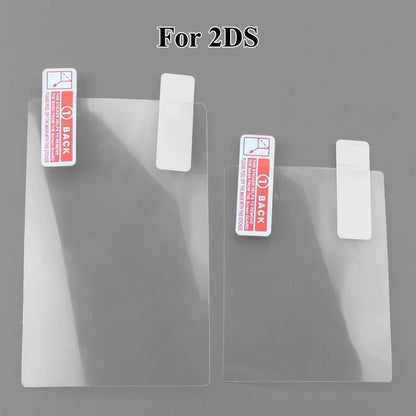 1PCS Top Bottom HD Clear Protective Film For NS NDSL for 2DS New 3DS XL LCD Screen Protector