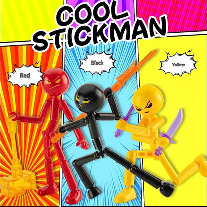 Multi-jointed Stickman Action Figure | 3D Printing Mannequin Toy
