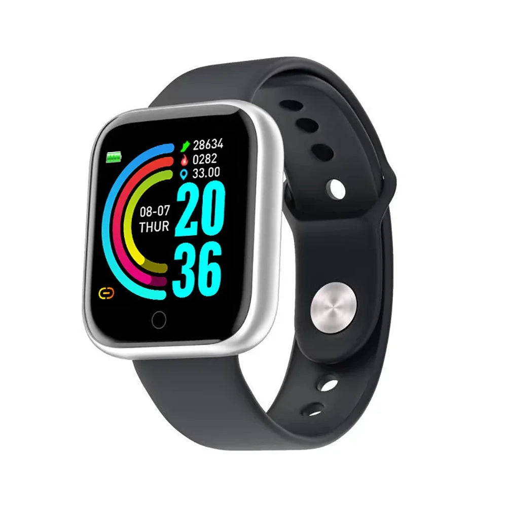 WYMECT D20 Smart Watch for Men Women | Bluetooth 5.0 Fitness Tracker with Sleep and Health Monitor