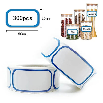 Self-Adhesive Freezer Labels | Removable Food Storage Stickers for Organization