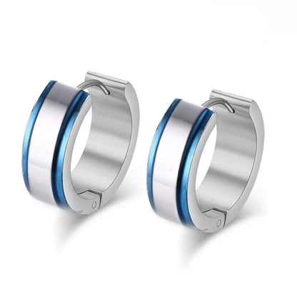 VNox Small Stainless Steel Hoop Earrings | Trendy Hypoallergenic Earrings for Women and Men