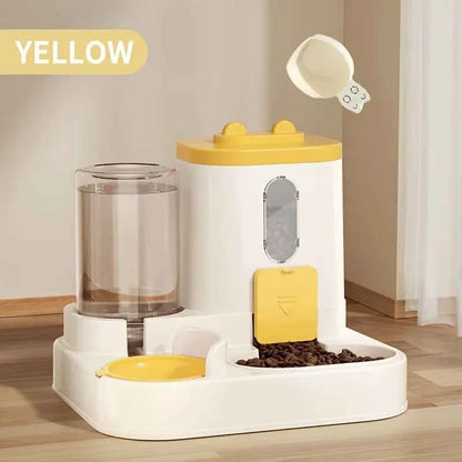 2 in 1 Fully Automatic Pet Food & Water Dispenser