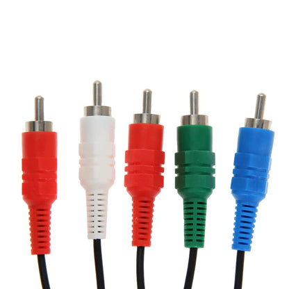 Component AV Cable for PS2 PS3 | HDTV Audio Video Cord