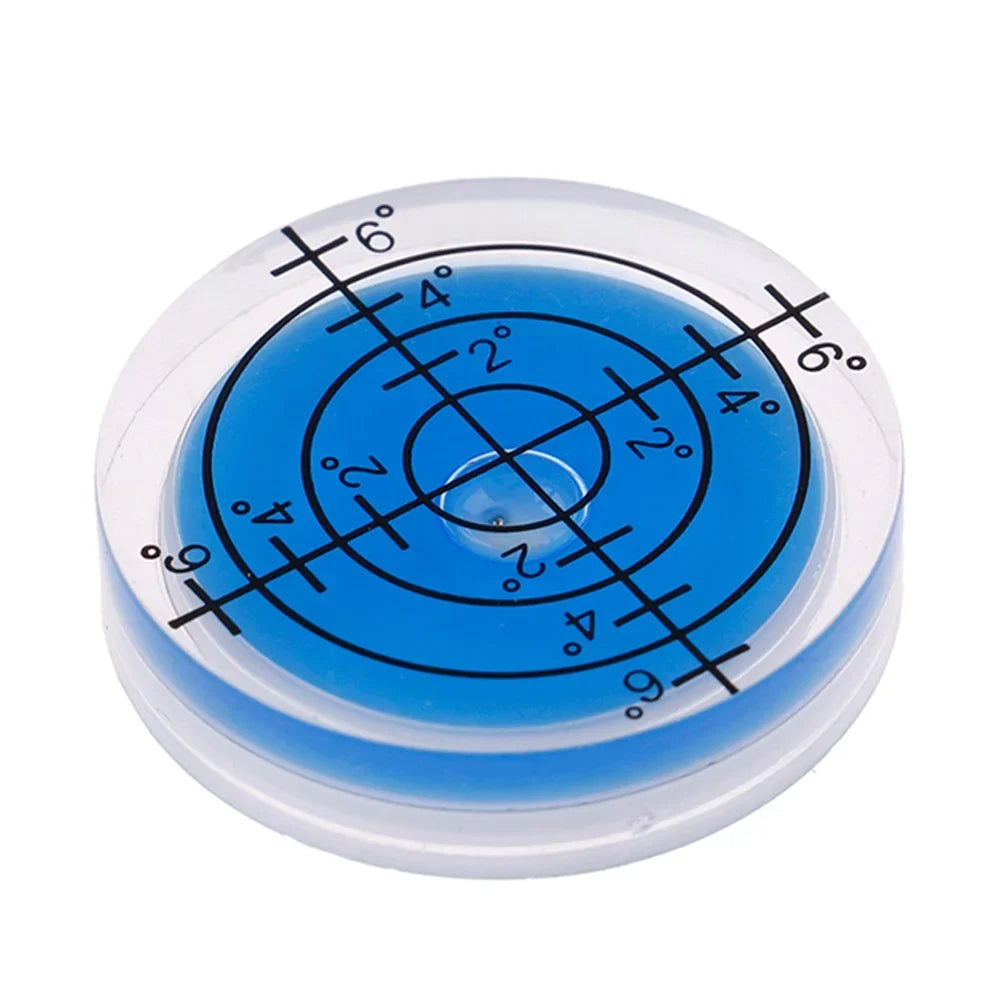 1PC Precision Bubble Level Round Circular Measuring Kit | Mini Spirit Level Bull Eye Horizontal Leveler