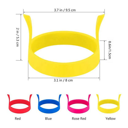Silicone Egg Ring Mold | Nonstick Fried Egg and Pancake Mold Set