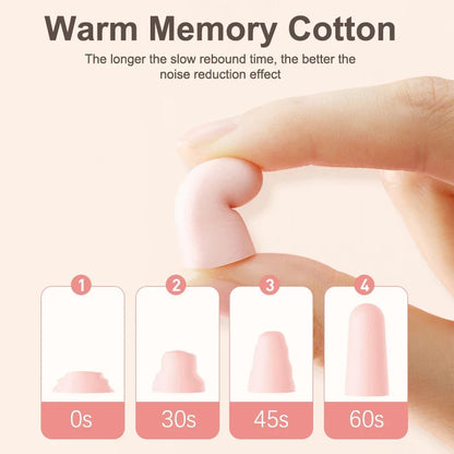 10 Pairs Sponge Earplugs | Noise-Isolating Sleep & Work Earplug Set