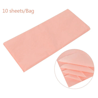 10pcs Unbleached Flower Wrapping Tissue Paper | 65x50cm Wedding Party Gift Wrap